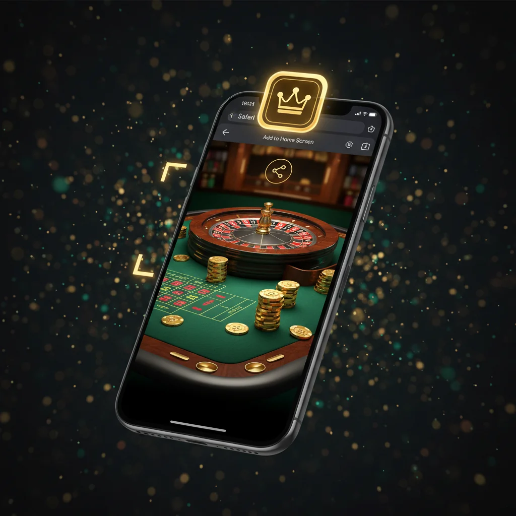 NV Casino iOS mobilní web – přidání na plochu iPhone a přihlášení přes Face ID